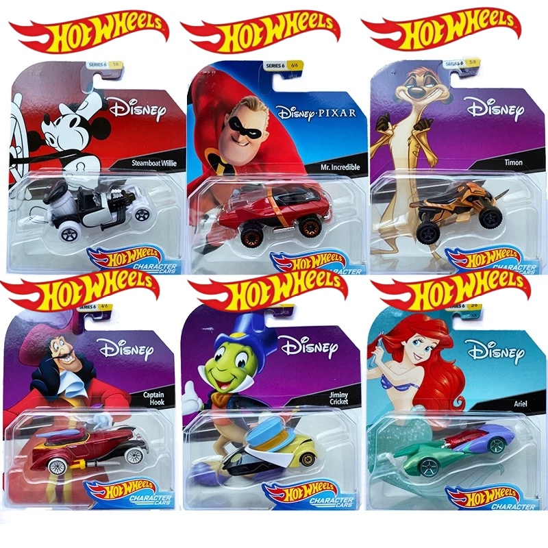 Hot Wheels Car Mainline - Mattel Hot Wheels Disney 6 Serisi