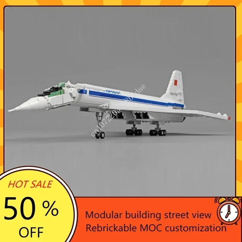 Model Airplane Plastic - 1846 ADET MOCS Yeni Concorde Uçak