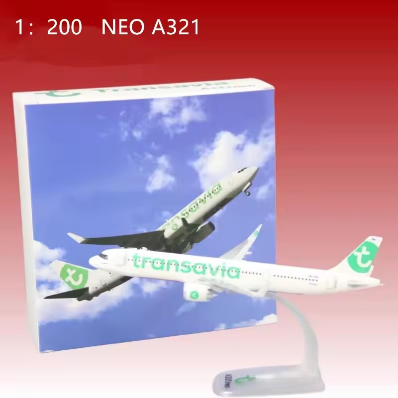 Model Airplane Plastic - 1:200 Ölçekli Model Marabu/Play/Vueling/A320neo Avusturya/Transavia Havayolu
