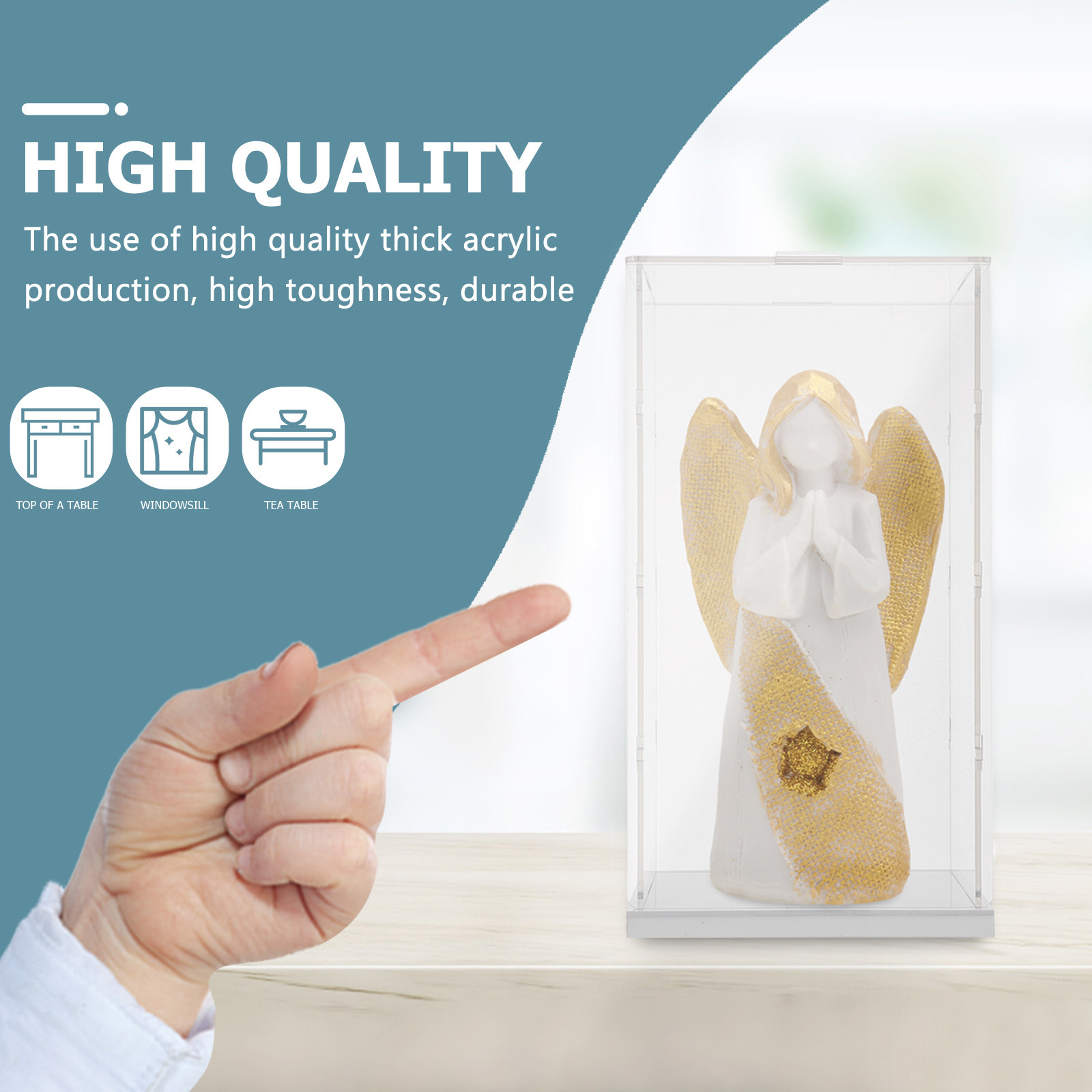Akrilik Teşhir Kutusu Şeffaf,  - Display Case Acrylic incelemesi ve fiyatı